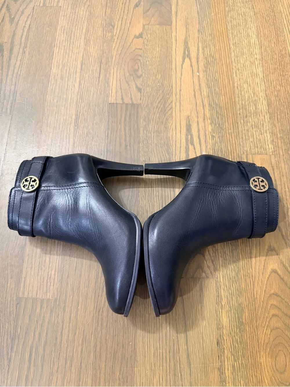 Tory Burch Booties - Bristol High Heel Size 7 Black Leather